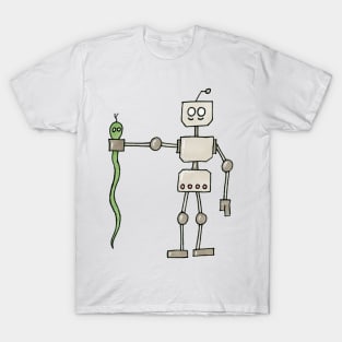 Robot and Snake T-Shirt